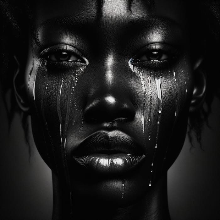 Emotional Black & White Portrait of a Striking Woman | Fine Art Photography