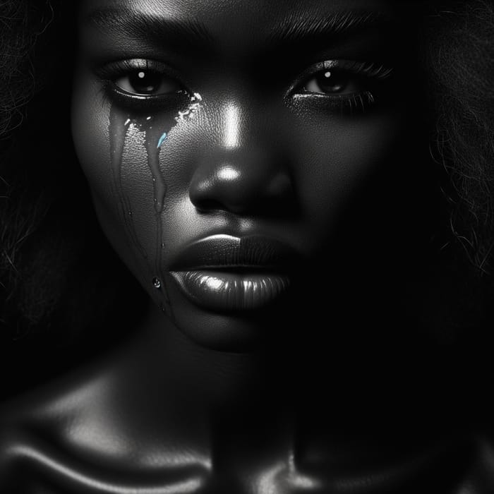 Dramatic Black & White Portrait | Emotional Hasselblad Photography