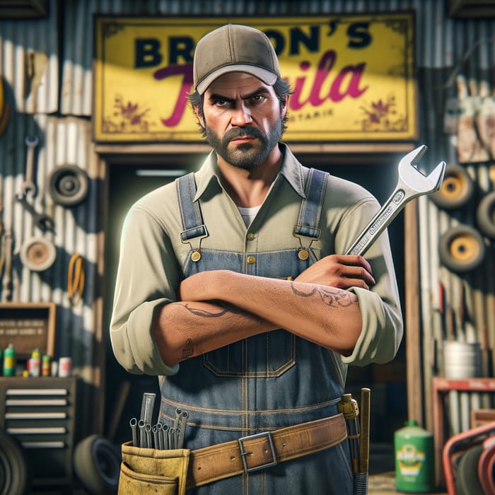 Braxton Tequila: Mechanic Boss in GTA FIVEM | Character Profile