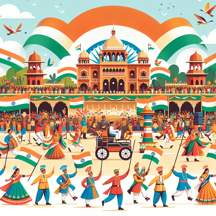 Republic Day Parade & Cultural Performances in India