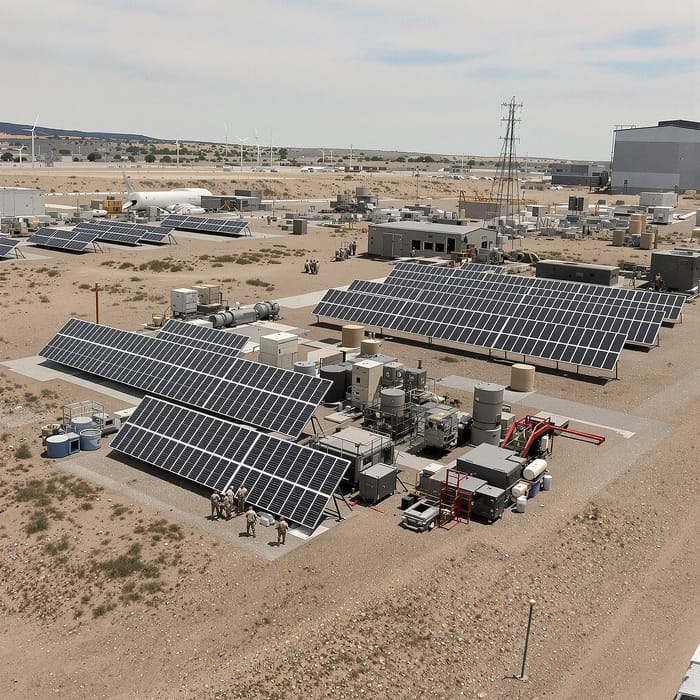 Solar & Wind Energy at Military Forward Bases