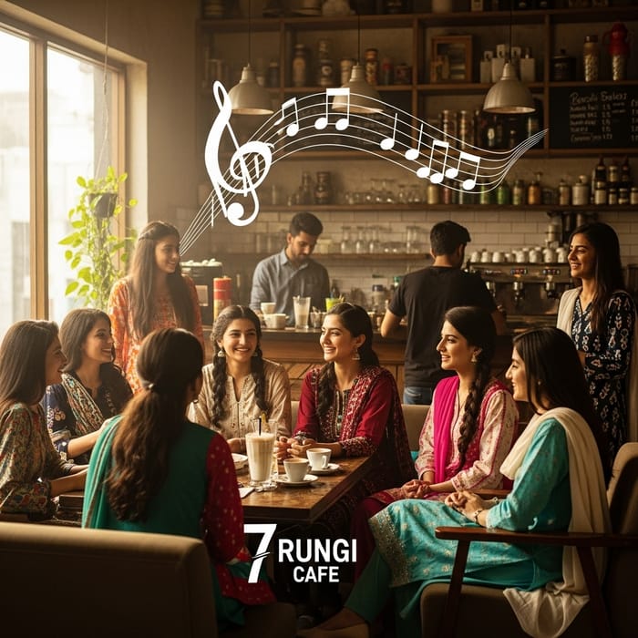 7 Rungi Cafe: Joyful Gatherings in Karachi 7 Rungi Cafe: Joyful Gatherings in Karachi