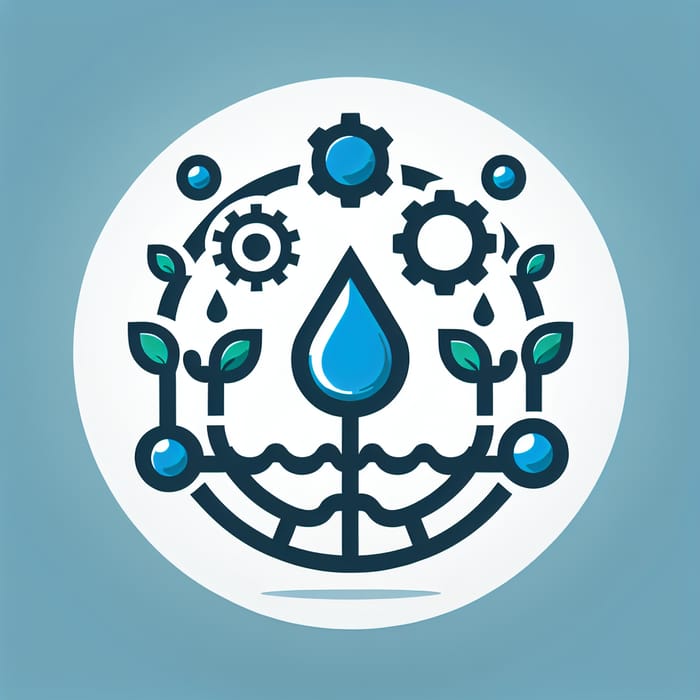 Powerful Agriculture Water Saving Invention Icon