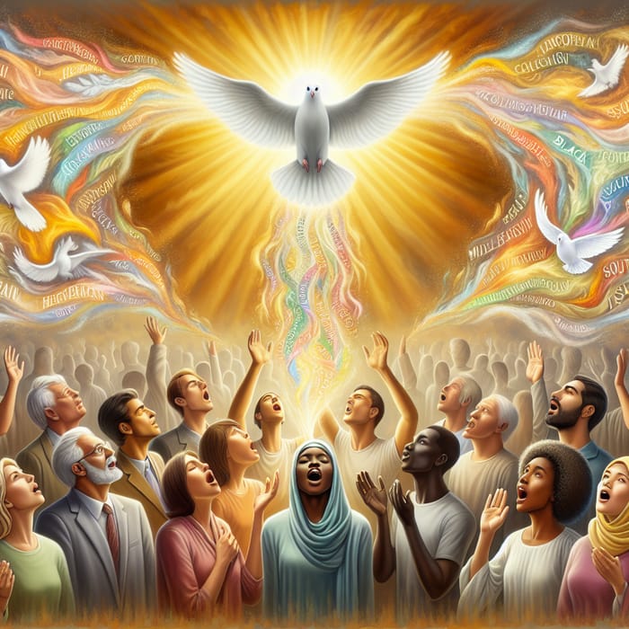 Holy Spirit Gift of Tongues - Multicultural Gathering