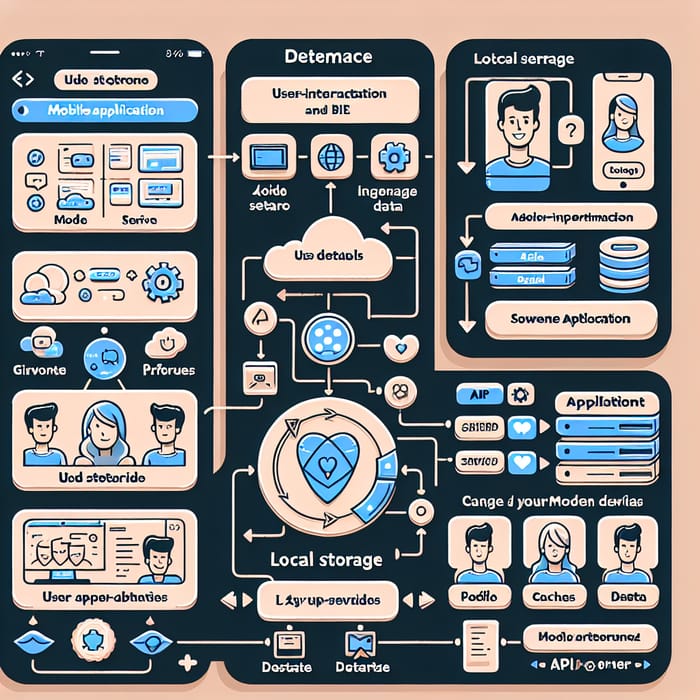 Efficient Mobile App and Backend Server Design