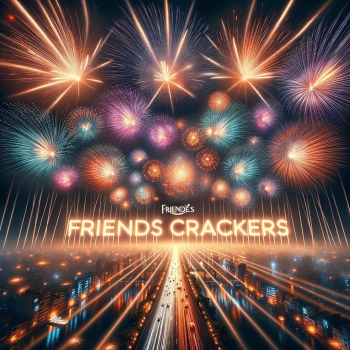 Eid Mubarak Celebration: Friends Crackers & Fireworks