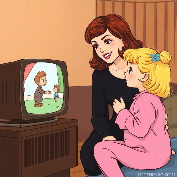 Family Fun with Vintage Projectors and Cartoons