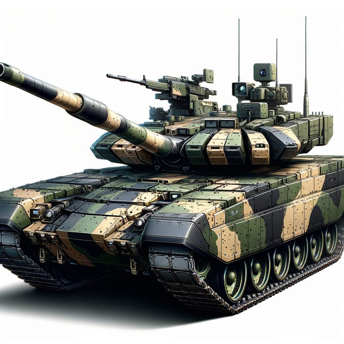 T-90 Tank: Powerful Military Vehicle in Action