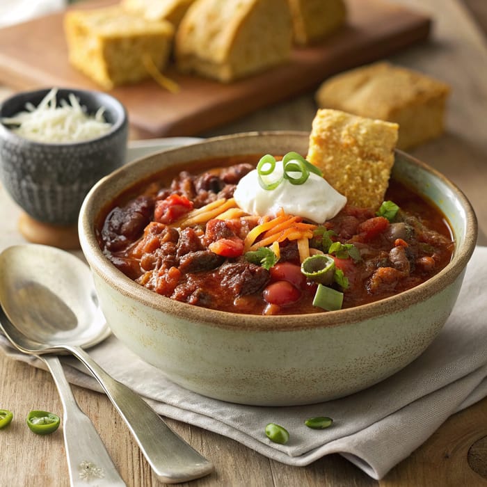 Hearty Crockpot Chili Recipe | Cozy Comfort Food