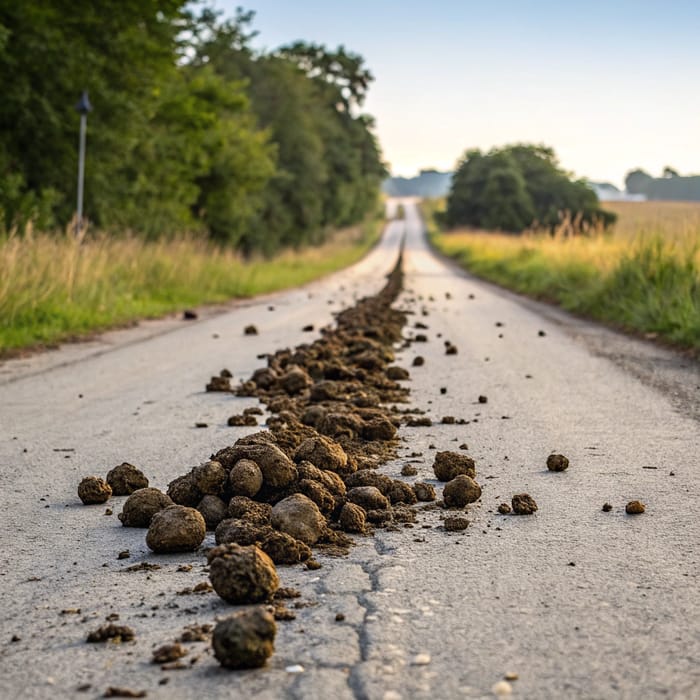 Big Horse Poop on the Road - Explanation & Impact