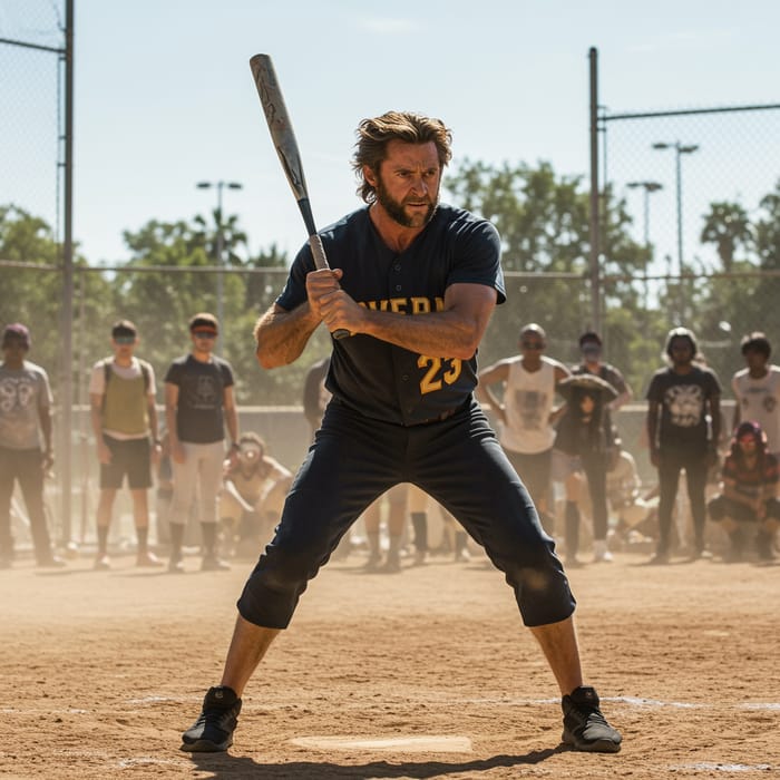 Wolverine Playing Softball: An Epic Showdown