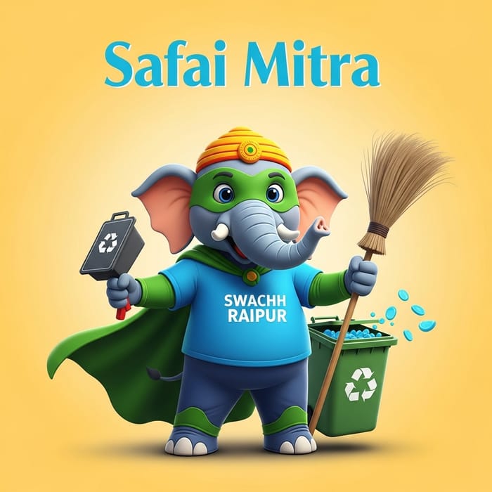 Cleanliness Friend: The Eco-Friendly Mascot Cleanliness Friend: The Eco-Friendly Mascot