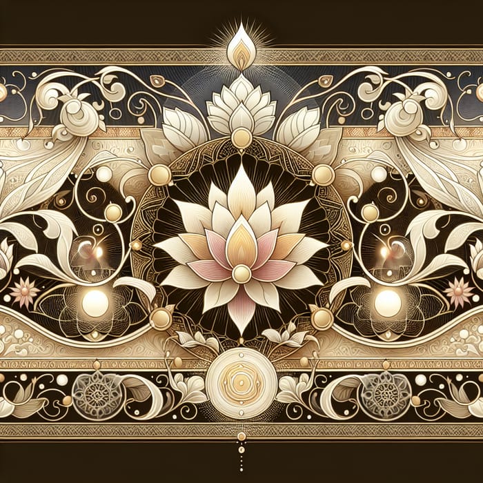 Sacred Border Design: Serene & Divine | Arts & Crafts