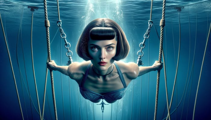 Realistic Trapeze Act by Circus Artist Darya Vintolova Realistic Trapeze Act by Circus Artist Darya Vintolova