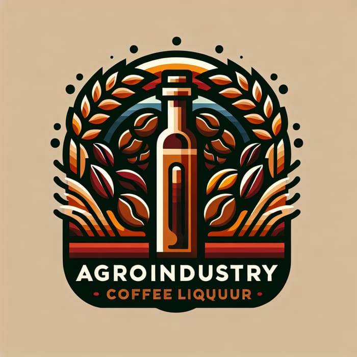 Coffee Liqueur Agroindustry Logo Design | Best Practices