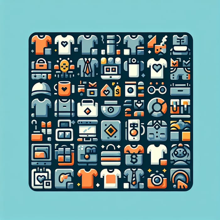 Merchandising Favicon Illustration