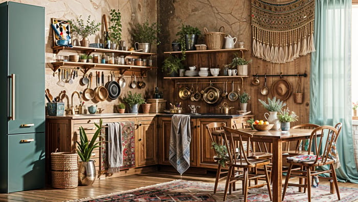 Bohemian Kitchen Design Ideas for Your Home