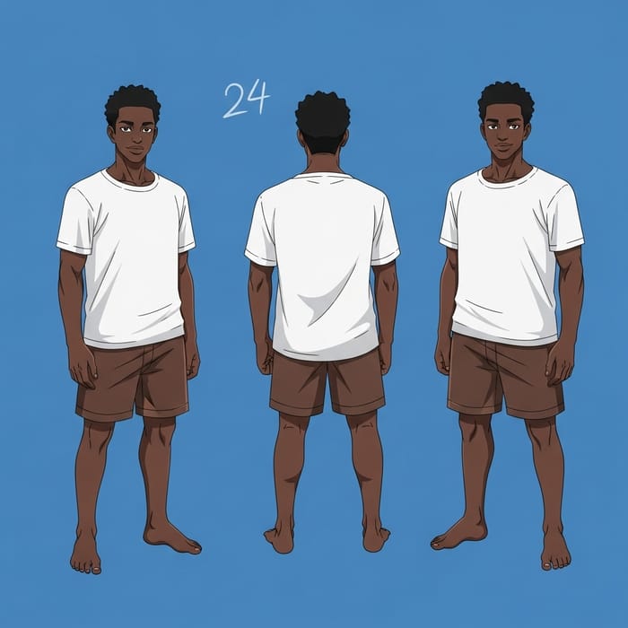 Anime-Style Images of 24-Year-Old Man Anime-Style Images of 24-Year-Old Man
