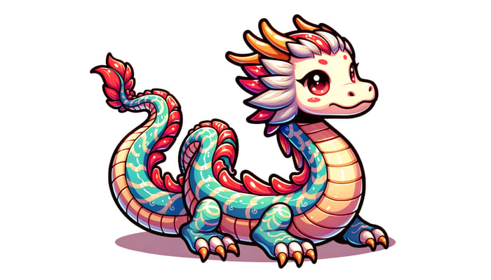 Visually Striking Eastern Dragon Art | Coiled & Ready to Strike