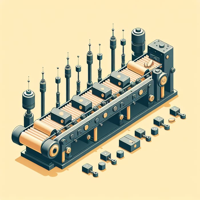 Simple Conveyor Belt Design with Pistons & Size Selectors