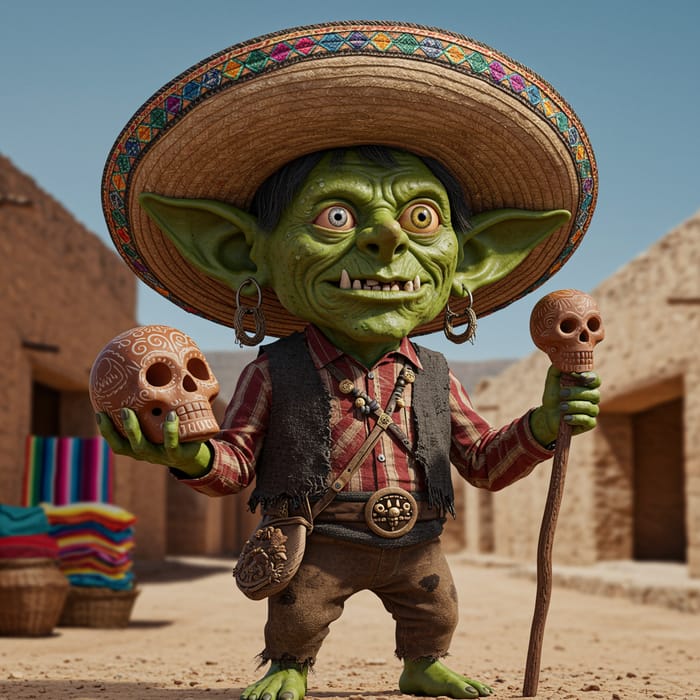 Mexican Goblin Fusion Art and Culture