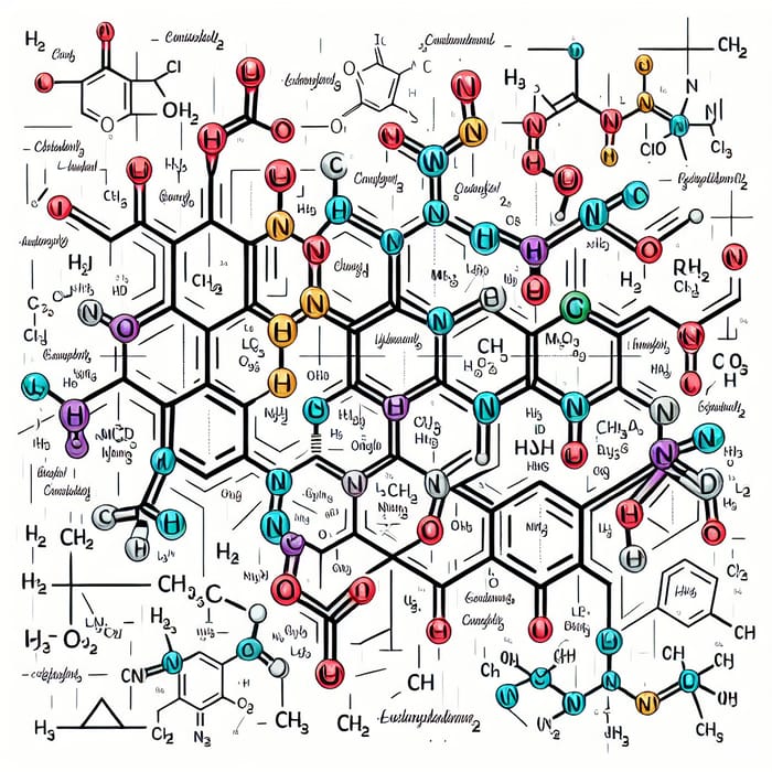 LSD Molecular Structure: Functional Group Highlight