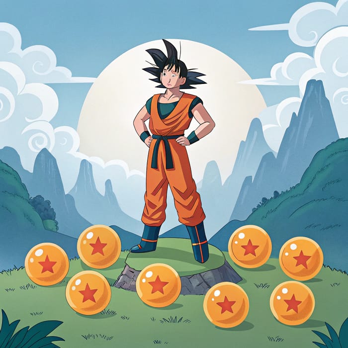 Goku and the Dragon Balls Adventure