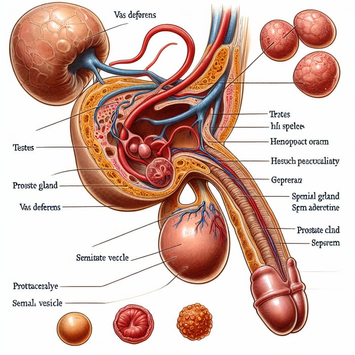 Male Infertility: Understanding Azospermia & Anatomy Drawings