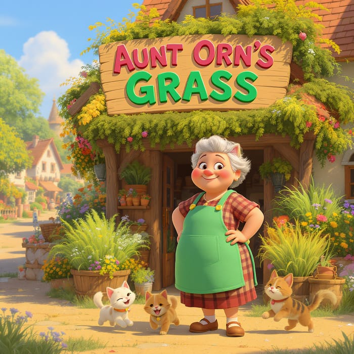 Aunt Orn's Grass Shop: A Whimsical Landscape Aunt Orn's Grass Shop: A Whimsical Landscape