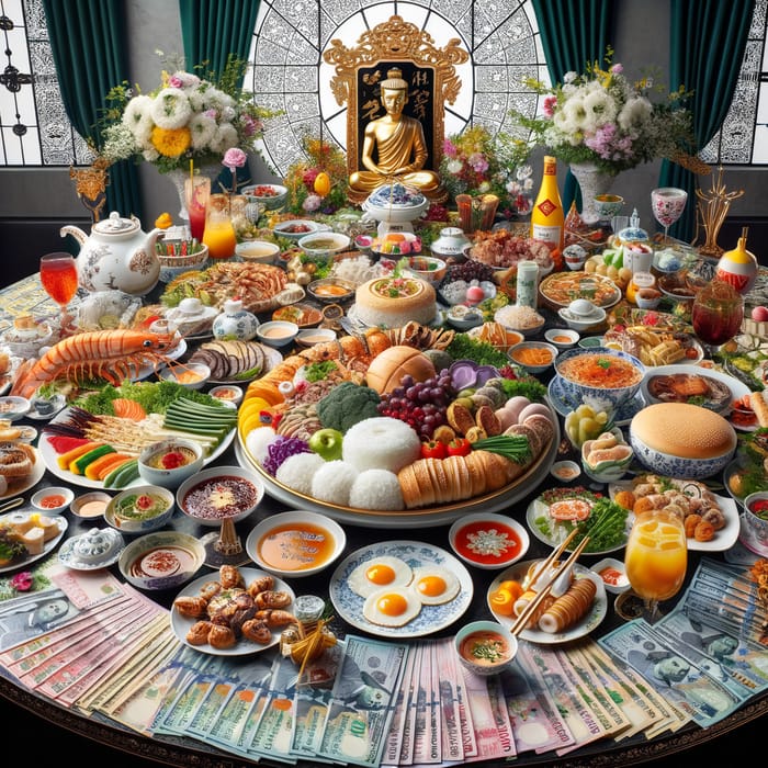 Luxurious Dining Experience: 1 Million Vietnamese Dong