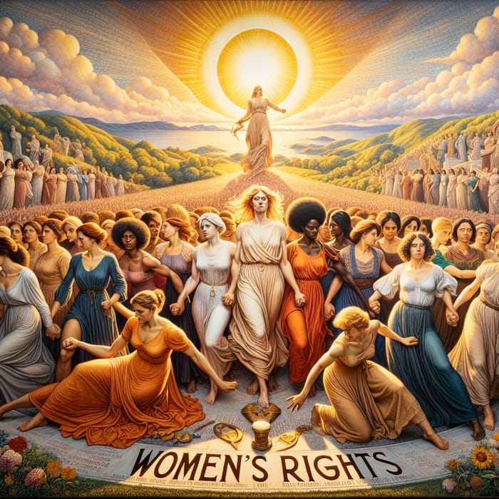 Diverse Women United for Rights | Strength & Unity Art