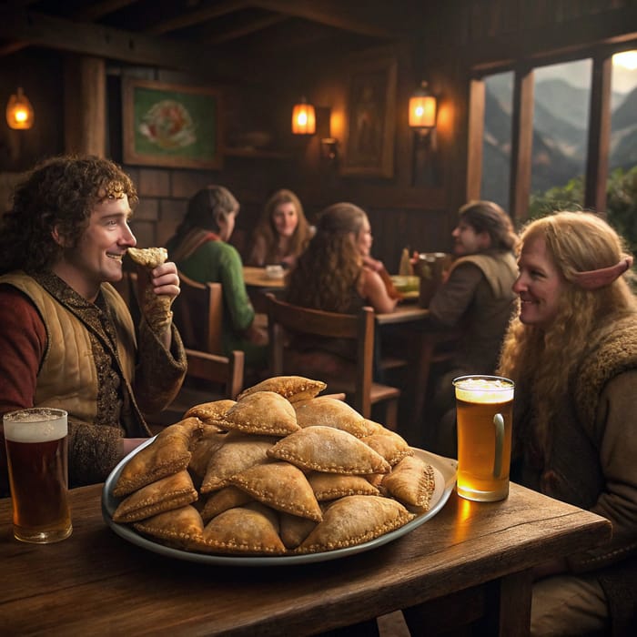Hobbit Feast: Empanadas and Cheerful Company Hobbit Feast: Empanadas and Cheerful Company