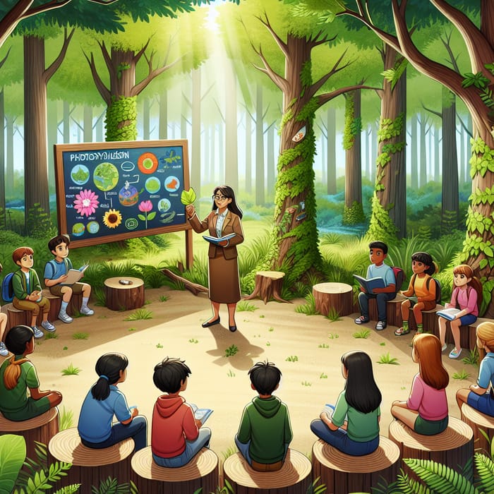 Interactive Environmental Education in Nature