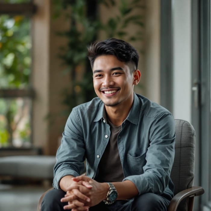 Indonesian Male Voice for Cozy Conversations