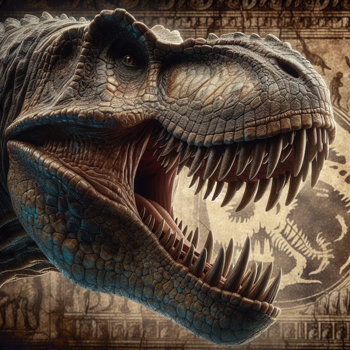 Tyrannosaurus Rex: Close-Up of Powerful Teeth