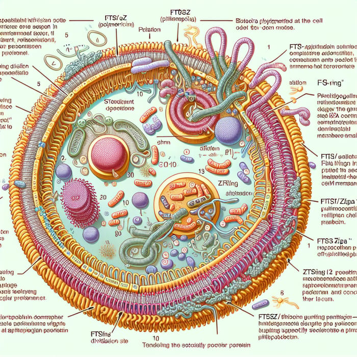 FtsZ Protein in Bacterial Cell Division: Mechanism & Structure