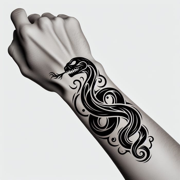 Dark Mark Tattoo Design from Harry Potter