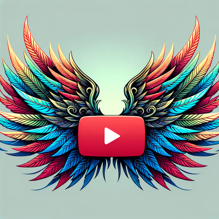 Stylish VK Wings for YouTube Profile Image