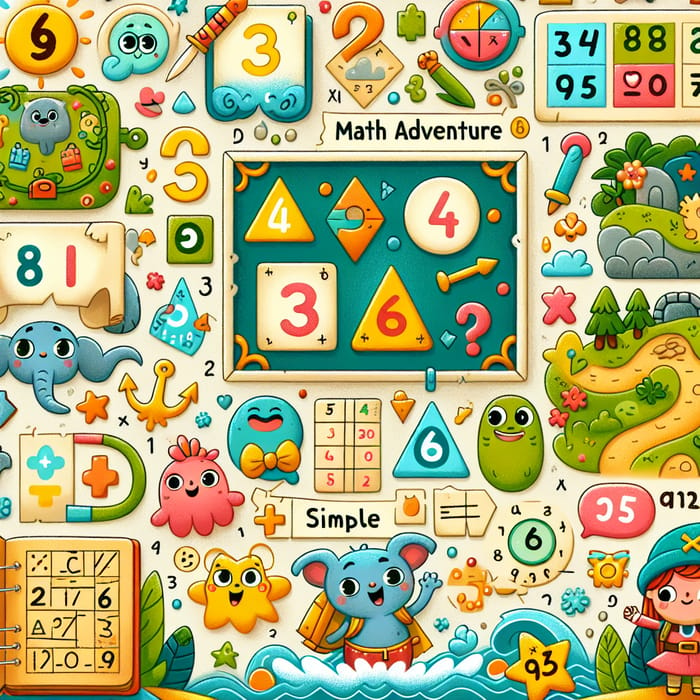 Engaging Math Adventure Riddles for Preschoolers