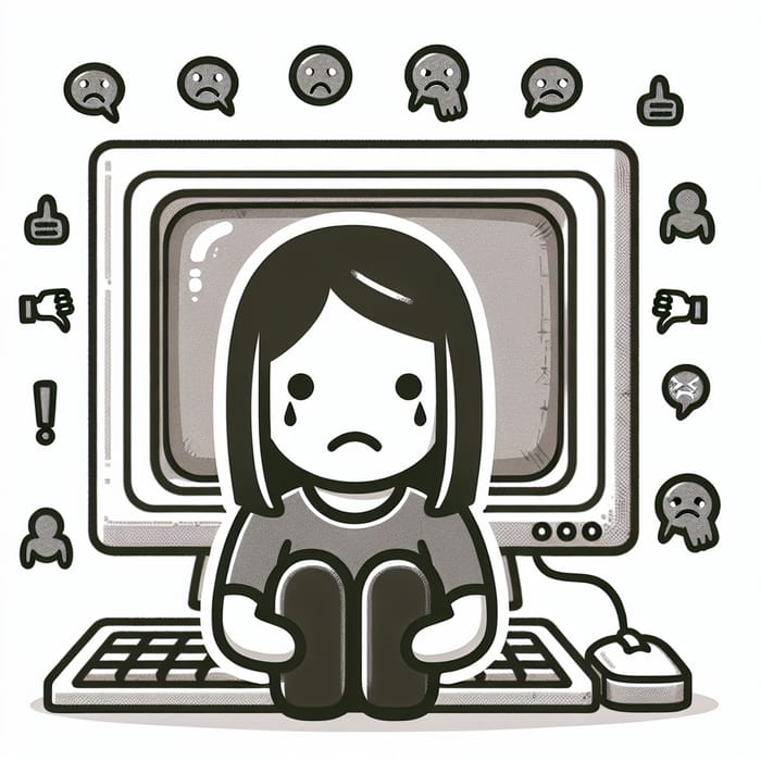 Serious Cyberbullying Issue | Stick Girl Facing Negativity