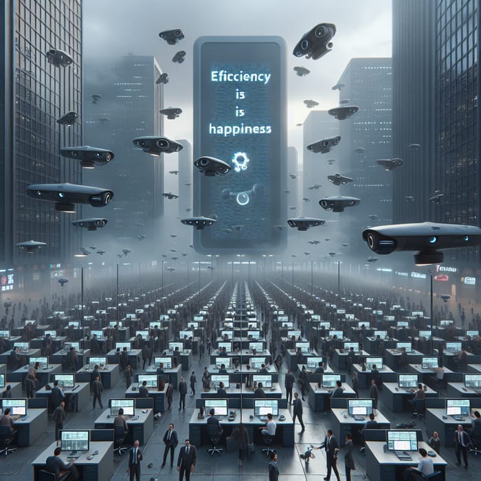 Micromanagement in Dystopia: Surveillance, Drones & Virtual Tethers