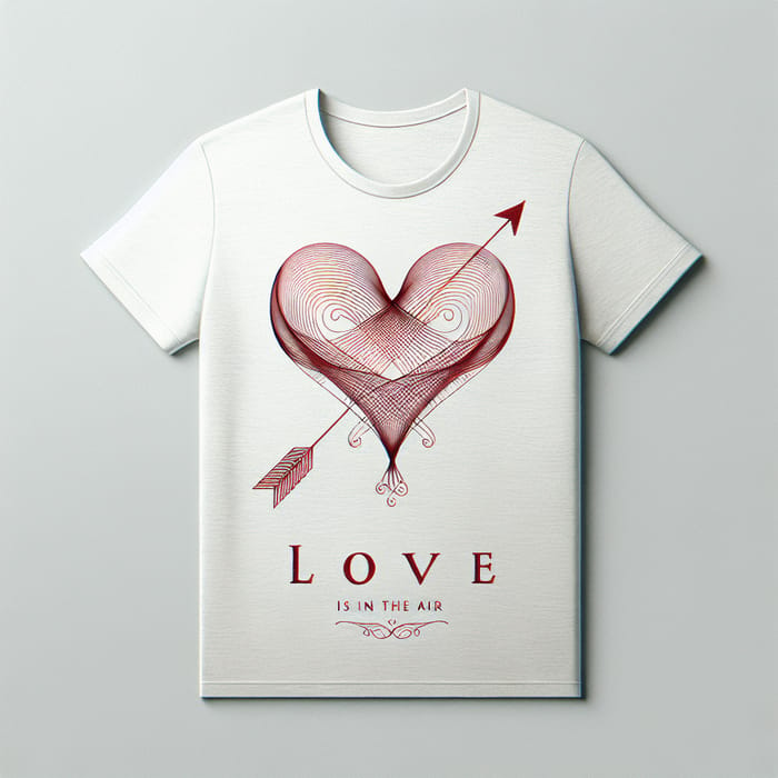 Minimal Design Valentines Day T-Shirt