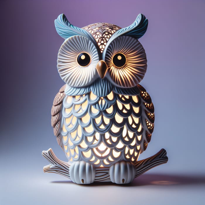 Cute Owl Nightlight: Whimsical Design and Soft Illumination