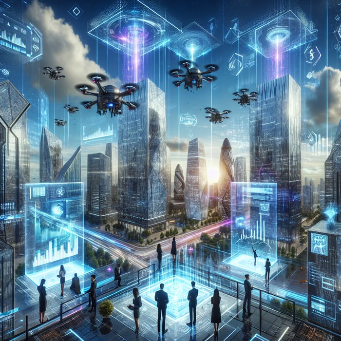 Revolutionize Finance in Futuristic Metropolis