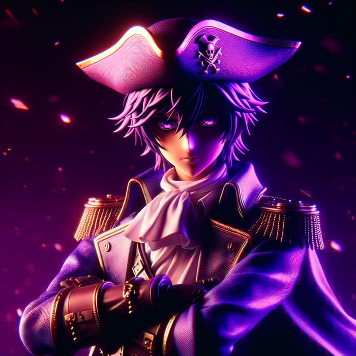 8K Anime Pirate 'Serega' in Neo-Noir Sci-Fi Setting 8K Anime Pirate 'Serega' in Neo-Noir Sci-Fi Setting