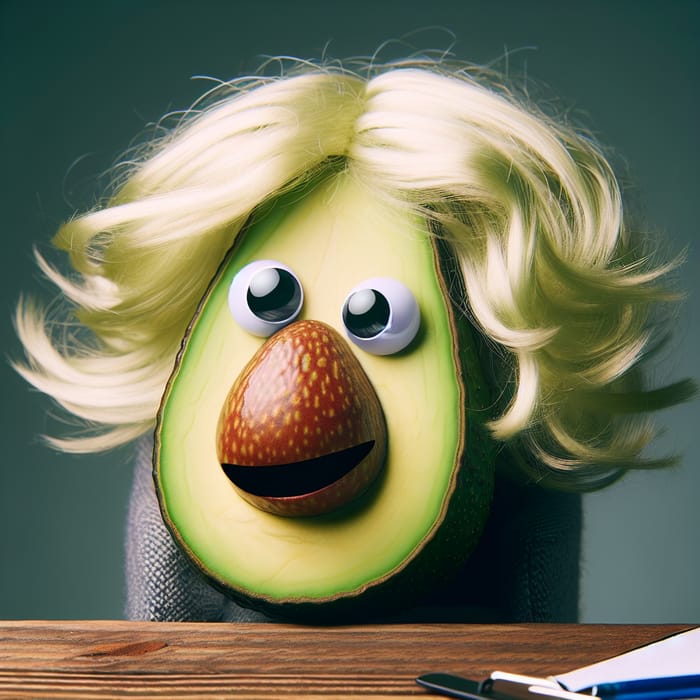 Whimsical Avocado Therapist: Engaging Conversations