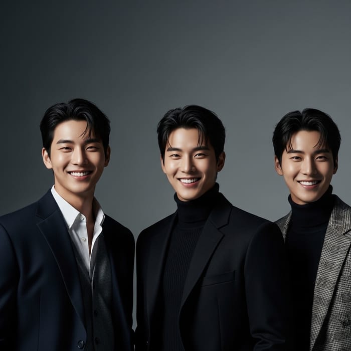 Stylish AI Korean Male Models - Dapper Looks Stylish AI Korean Male Models - Dapper Looks