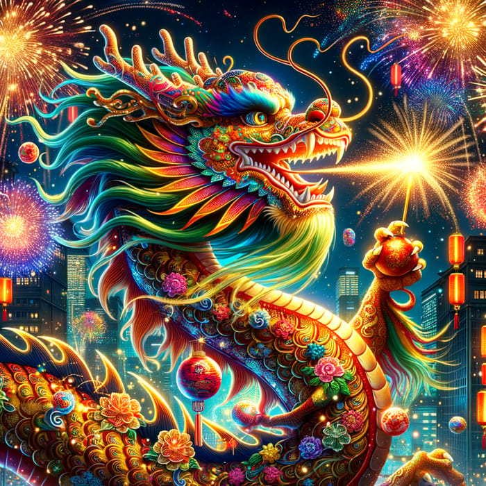 2024 New Year Dragon Dance