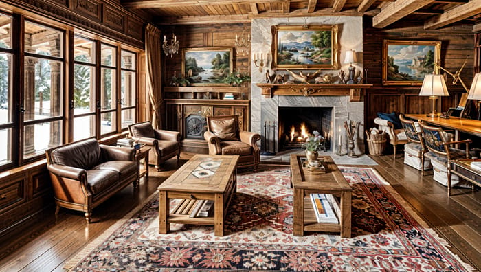 Cozy Rustic Living Room Design Ideas