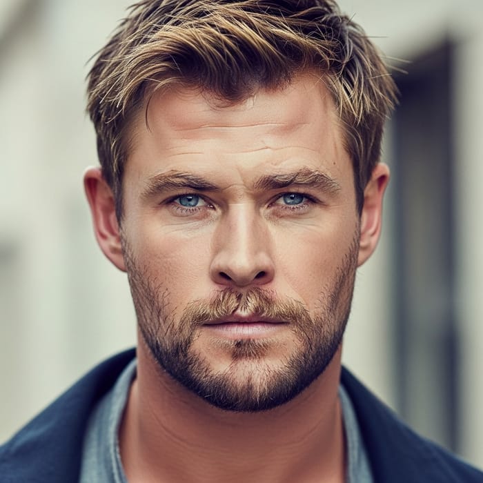 Stunning Portrait of Chris Hemsworth Stunning Portrait of Chris Hemsworth